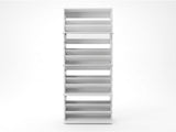 DS 4 Tier Mirror Shoe Organizer