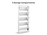 DS 5 Tier Mirror Shoe Organizer