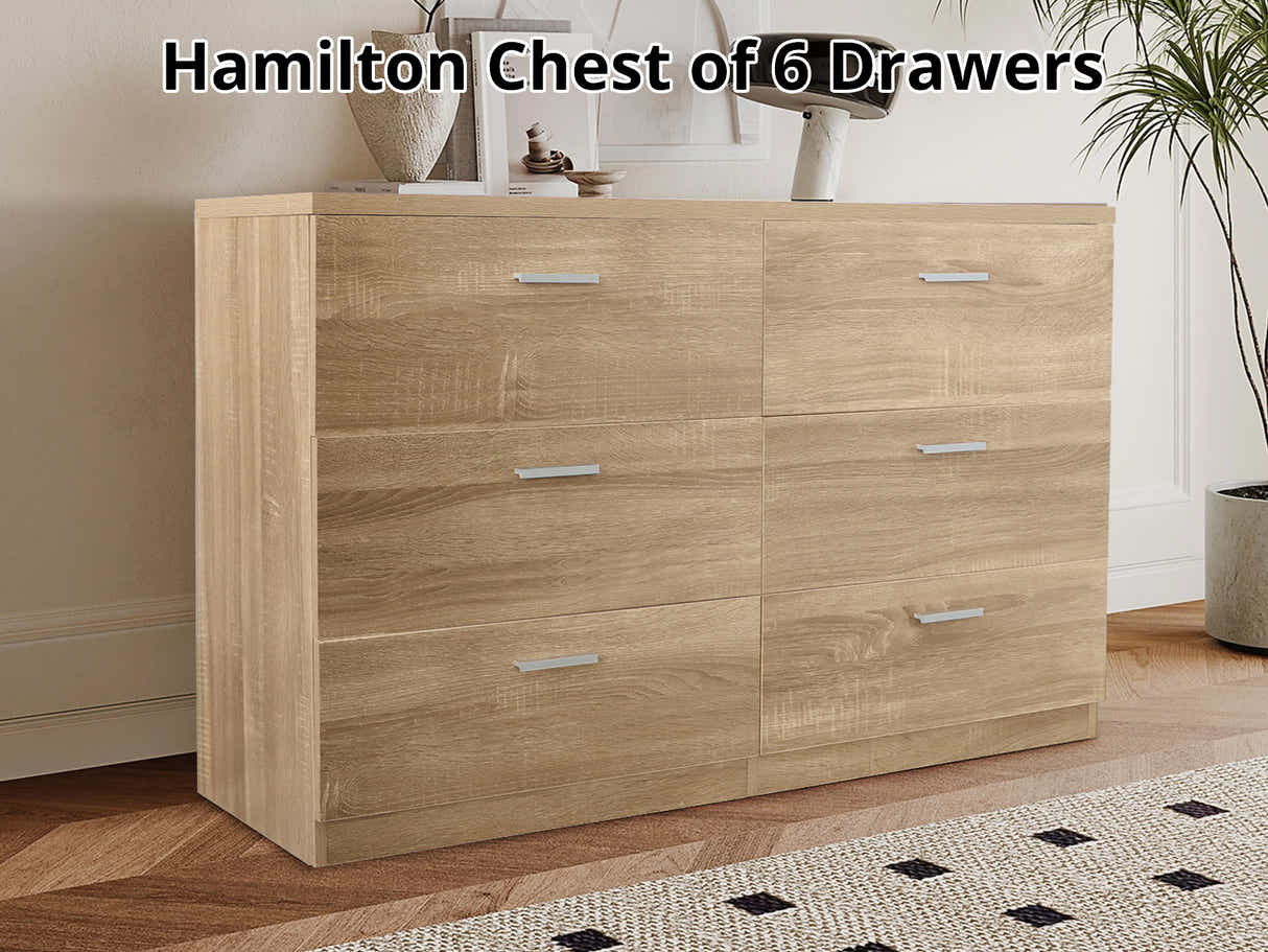 Hamilton 6-Drawer Lowboy