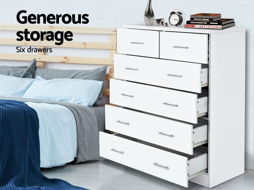 Hamilton 6-Drawer Tallboy