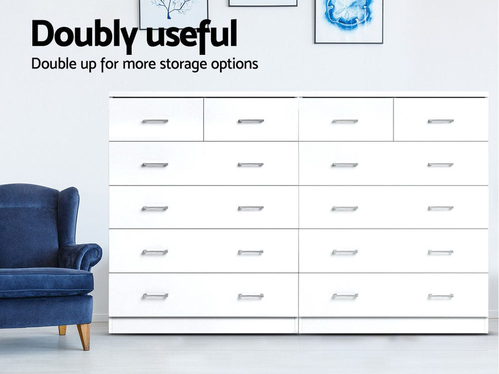 Hamilton 6-Drawer Tallboy
