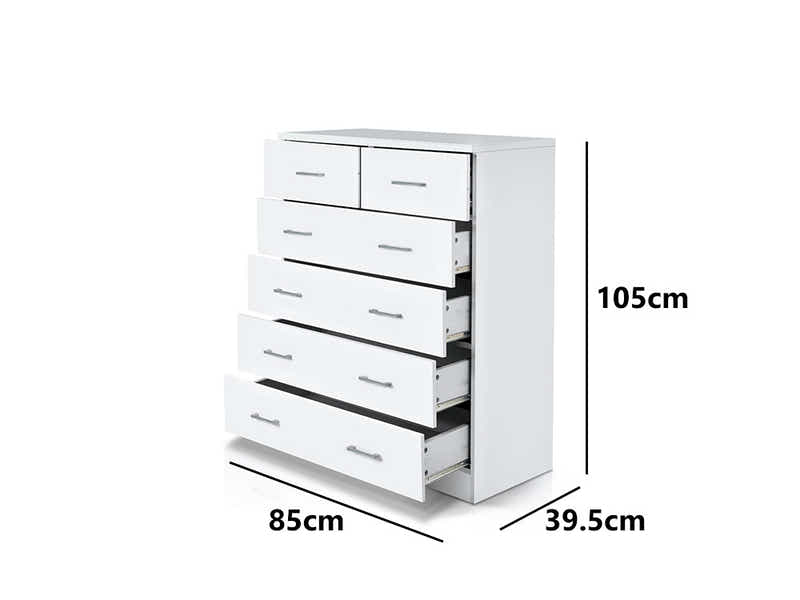 DS Hamilton 6-Drawer Tallboy