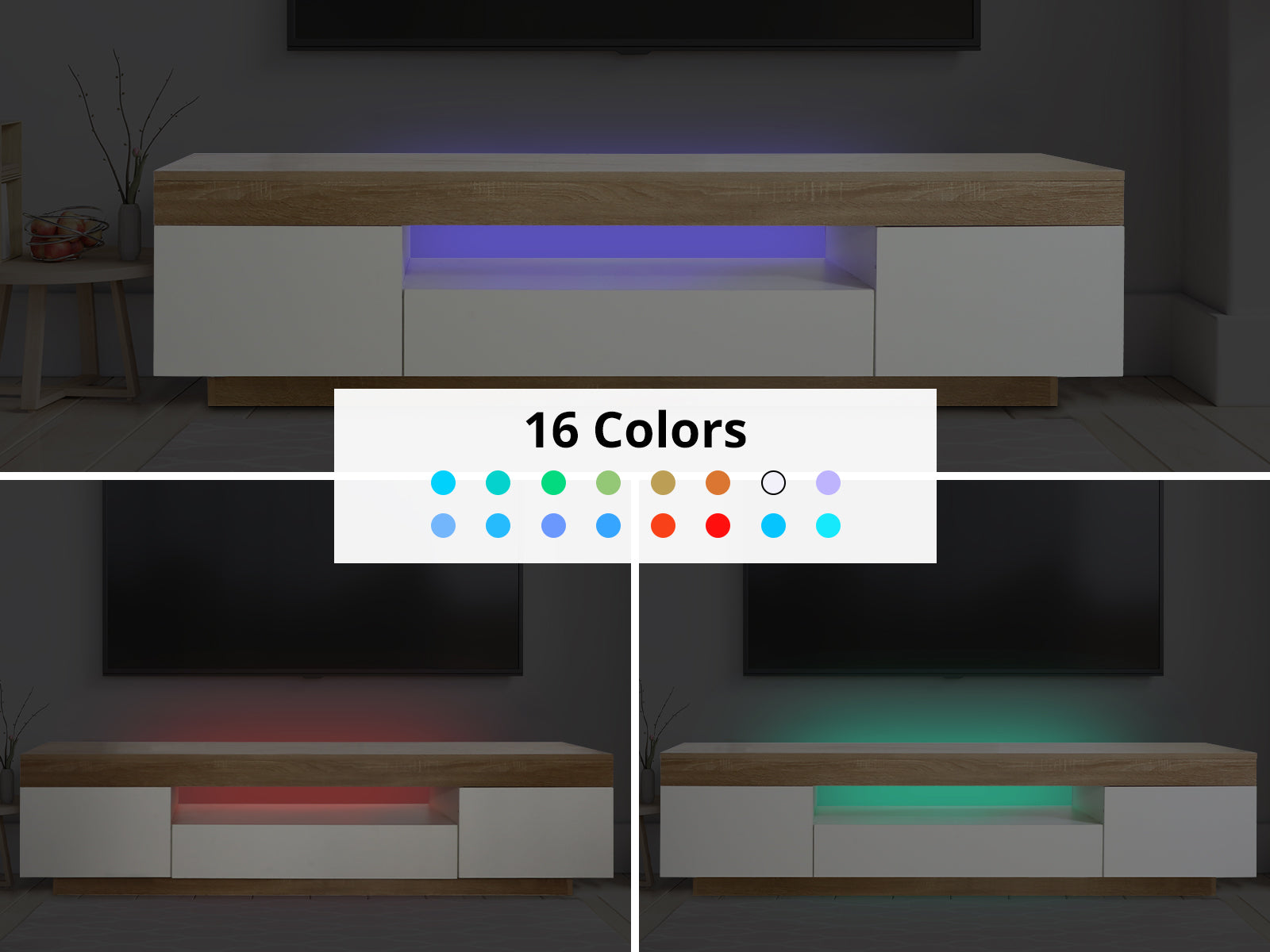 Hemiskog Entertainment Unit - 180 cm