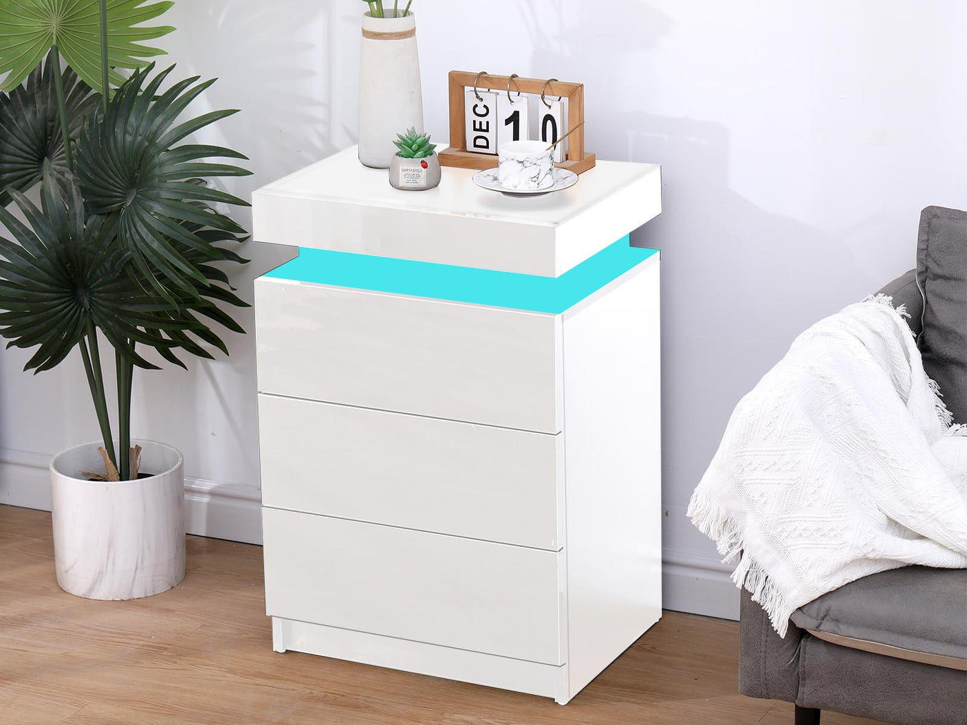 Glansig LED Bedside