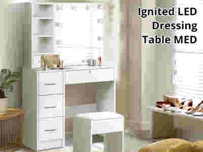 DS Ignited LED Dressing Table MED