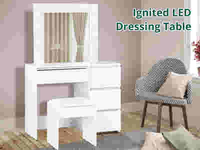DS Ignited LED Dressing Table