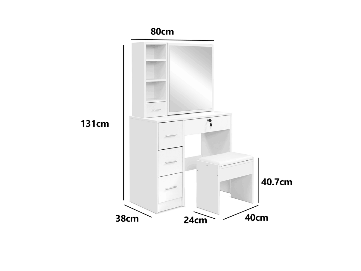 Salong Dressing Table - 80 cm