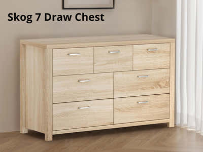 DS Skog 7-Drawer Lowboy