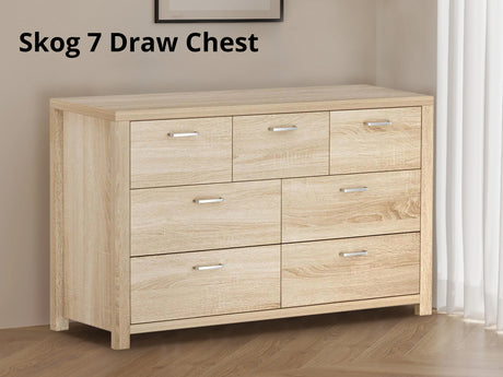 Skog 7-Drawer Lowboy