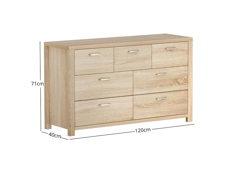 Skog 7-Drawer Lowboy