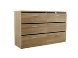 Skog 6-Drawer Lowboy