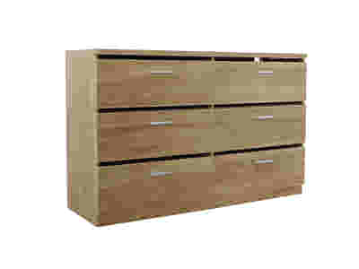 Skog 6-Drawer Lowboy