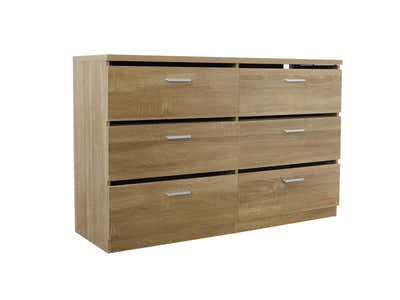 Skog 6-Drawer Lowboy
