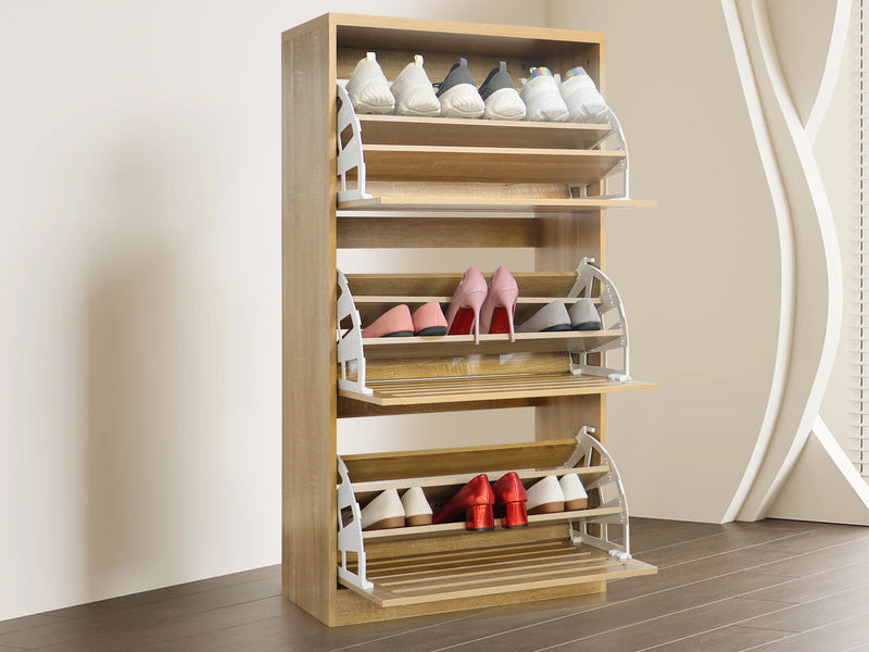 Skog 3-Layer Shoe Cabinet
