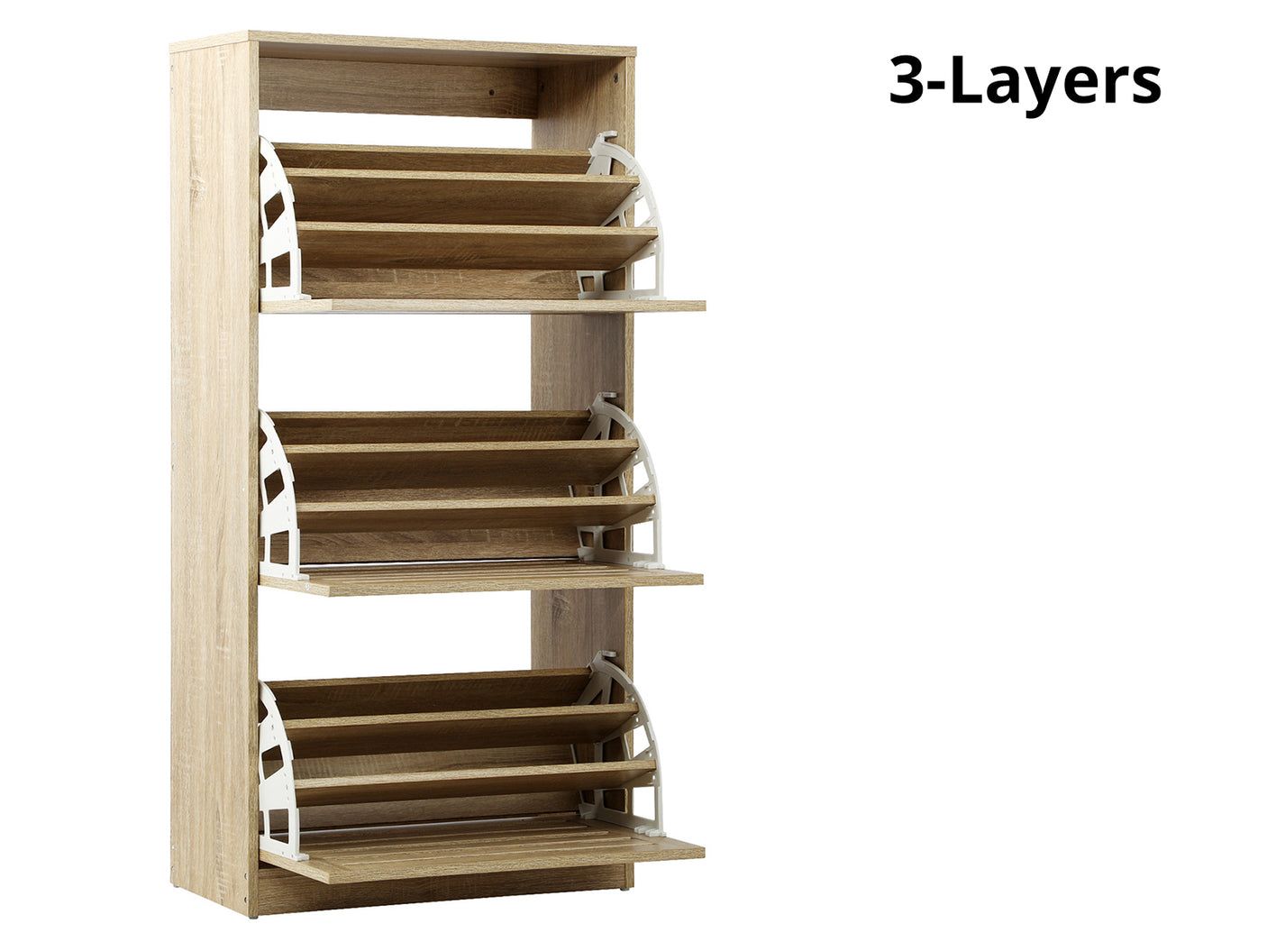 Skog Shoe 3 Draw Shoe Cabinet