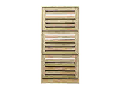 Skog 3-Layer Shoe Cabinet