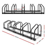 DS NA Weisshorn 5 Bike Stand Rack Bicycle Storage Floor Parking Holder Cycling