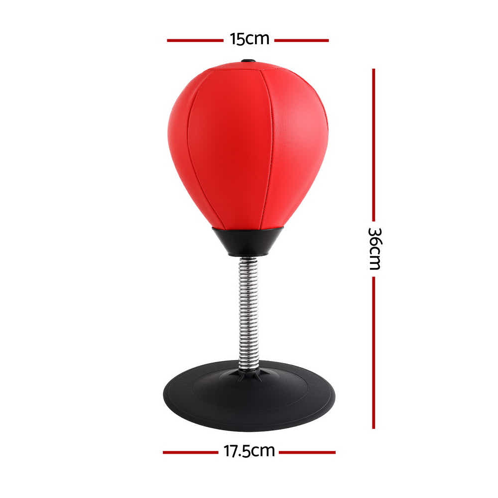 DS NA Everfit Desktop Punching Boxing Bag Stand Set with Pump Swivel Speed Balls