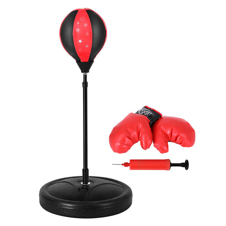 DS NA Everfit Punching Boxing Bag Stand Set Gloves with Pump Height Adjustable