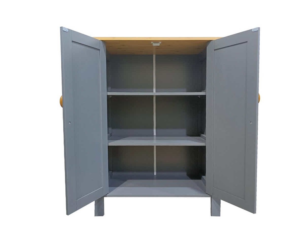 Bathroom/Kitchen Storage Cabinet - Grey
