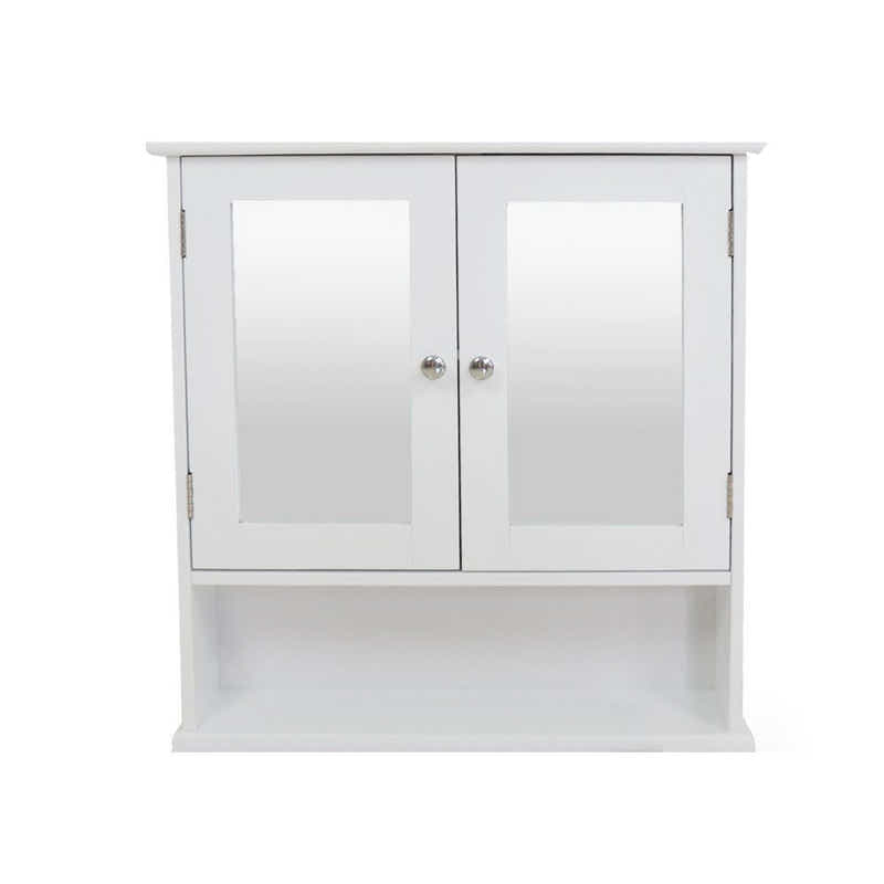 DS Bathroom Wall-Mounted Cabinet with Mirror