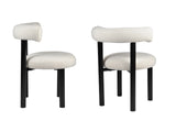 Dining Chair Fabric White