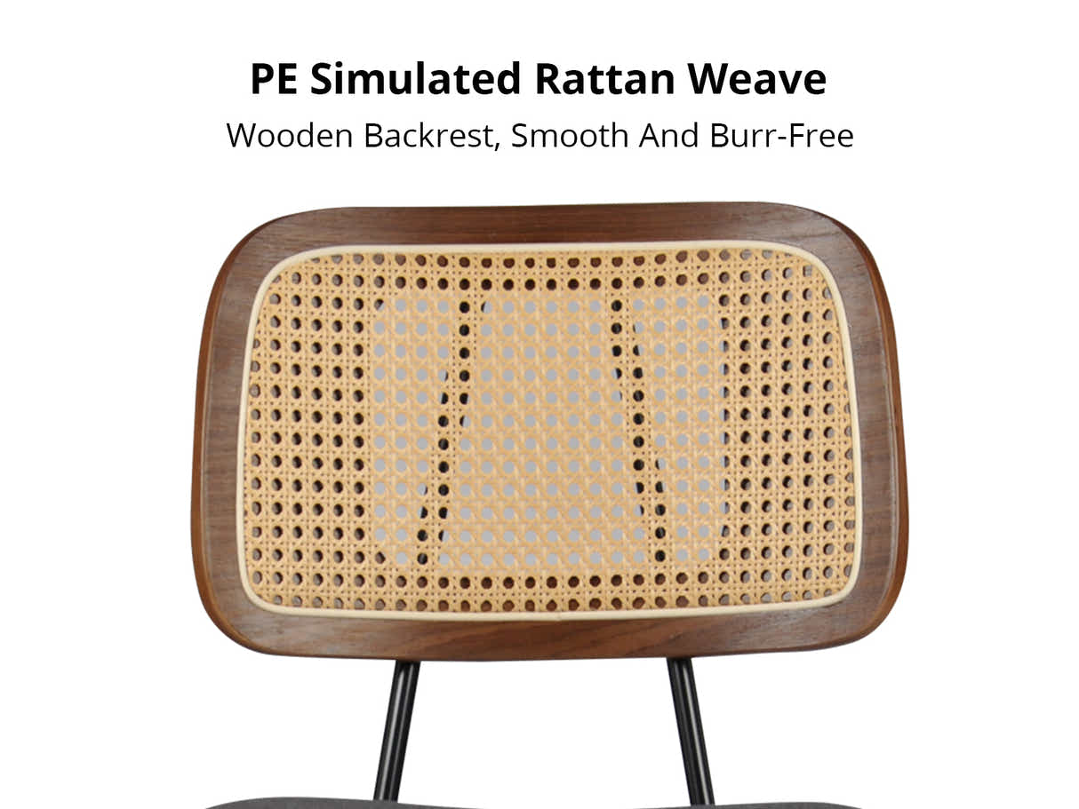 Dining Chair Woven Rattan