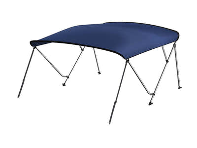 3 Bow Boat Bimini Top 1.7–1.9m – Navy