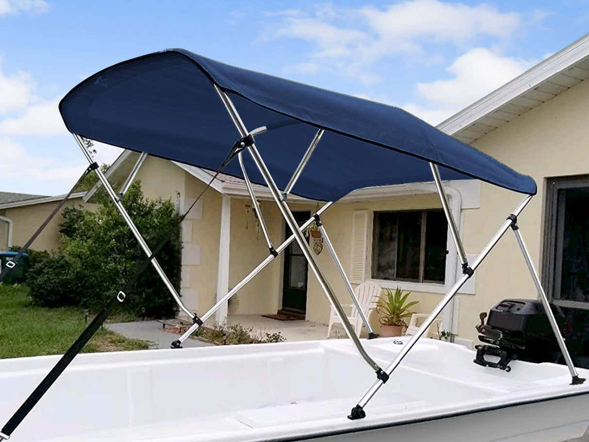 4 Bow Boat Bimini Top 1.7–1.9m – Navy