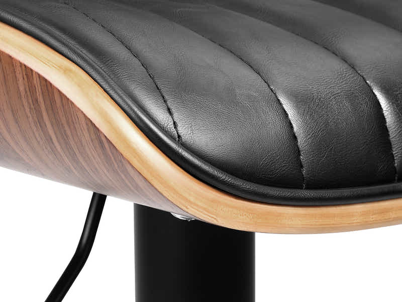 Barcelona Mid-Back Adjustable Bar Stool