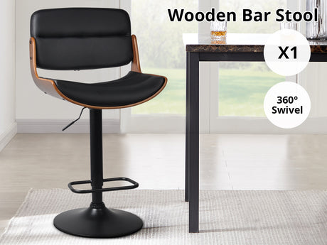 DS Rocket Mid-Back Adjustable Barstool