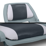 Sport Foldable Marine Boat Seats – Grey (Set of 2)