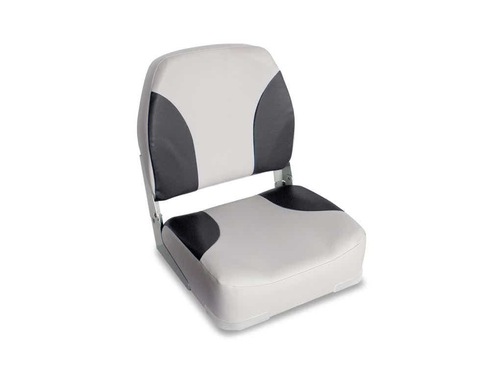 Premium Foldable Marine Boat Seats – Grey (Set of 2)