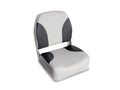 Premium Foldable Marine Boat Seats – Grey (Set of 2)