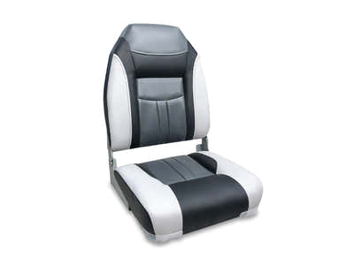 Boat Seat X2 Grey/Black