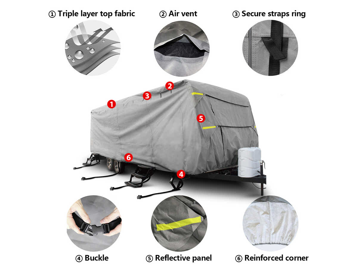 Caravan Cover - 16 - 18 Ft
