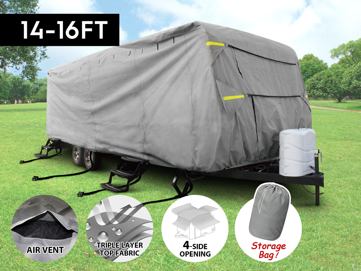 Caravan Cover 14 - 16 Ft