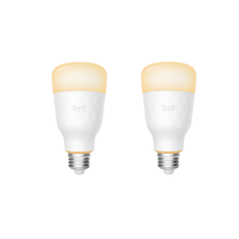 DS PB Yeelight W3 WiFi LED Warm White Dimmable E27  (2 packs)