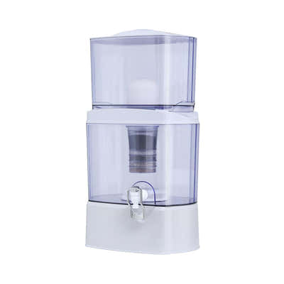 DS NA  Benchtop Water Filter 24L Gravity Multi-Stage BPA-Free Home Camping