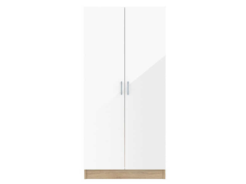 Bardalona 2-Door Wardrobe - Gloss White