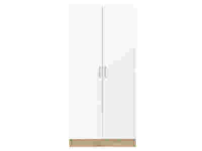 Bardalona 2-Door Wardrobe - Gloss White