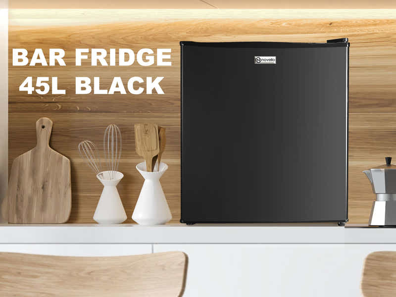 Novello Bar Fridge Black - Med/45L