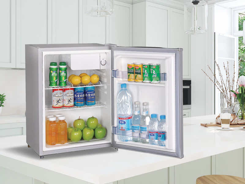 Novello Bar Fridge Grey - L/58L