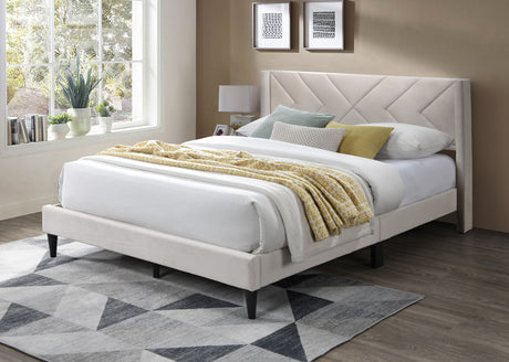Breezy Queen Bed Frame - Beige