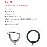 DS PB WeiFeng FL-10F (USB) LED Ring Light 10