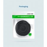 DS PB UGREEN Velcro Straps Cable Organizer 5m (Black)