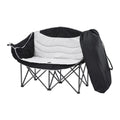 DS NA Weisshorn Camping Chair Double Folding Moon Chair Portable Seat 240KG