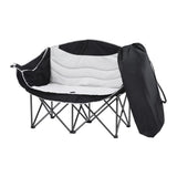 DS NA Weisshorn Camping Chair Double Folding Moon Chair Portable Seat 240KG