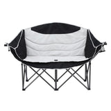 DS NA Weisshorn Camping Chair Double Folding Moon Chair Portable Seat 240KG