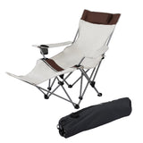 Camping Chair Reclining Adjustable Portable Outdoor Folding Lightweigh